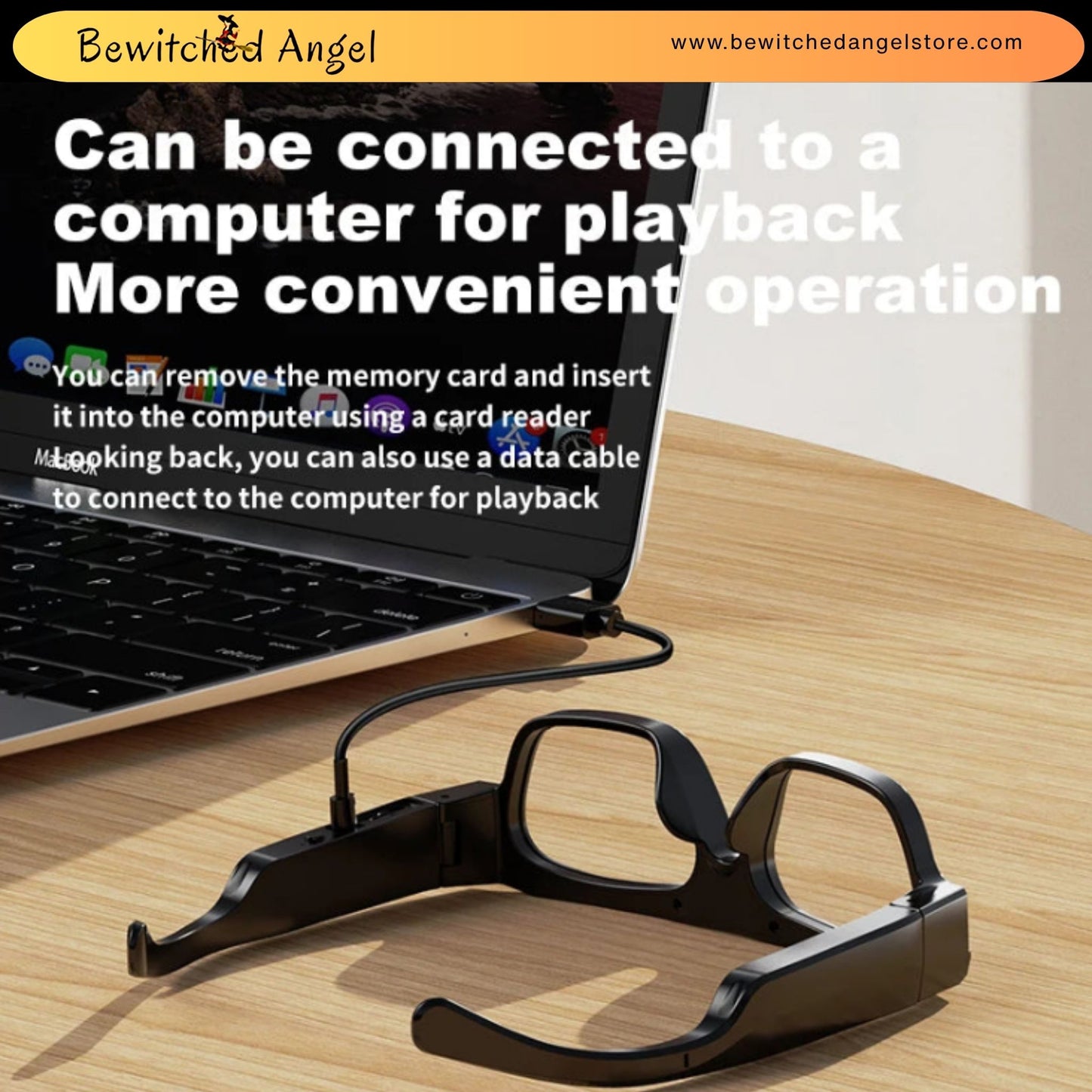 Smart 4K Camera Glasses with Bluetooth Audio – Waterproof & UV Polarised Lenses