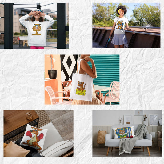 Animal & Bird Machine Embroidery Designs - Fun & Whimsical | Instant Download