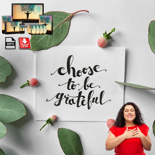 Attitude of Gratitude Toolkit – Attract Abundance & Boost Happiness | Instant Download