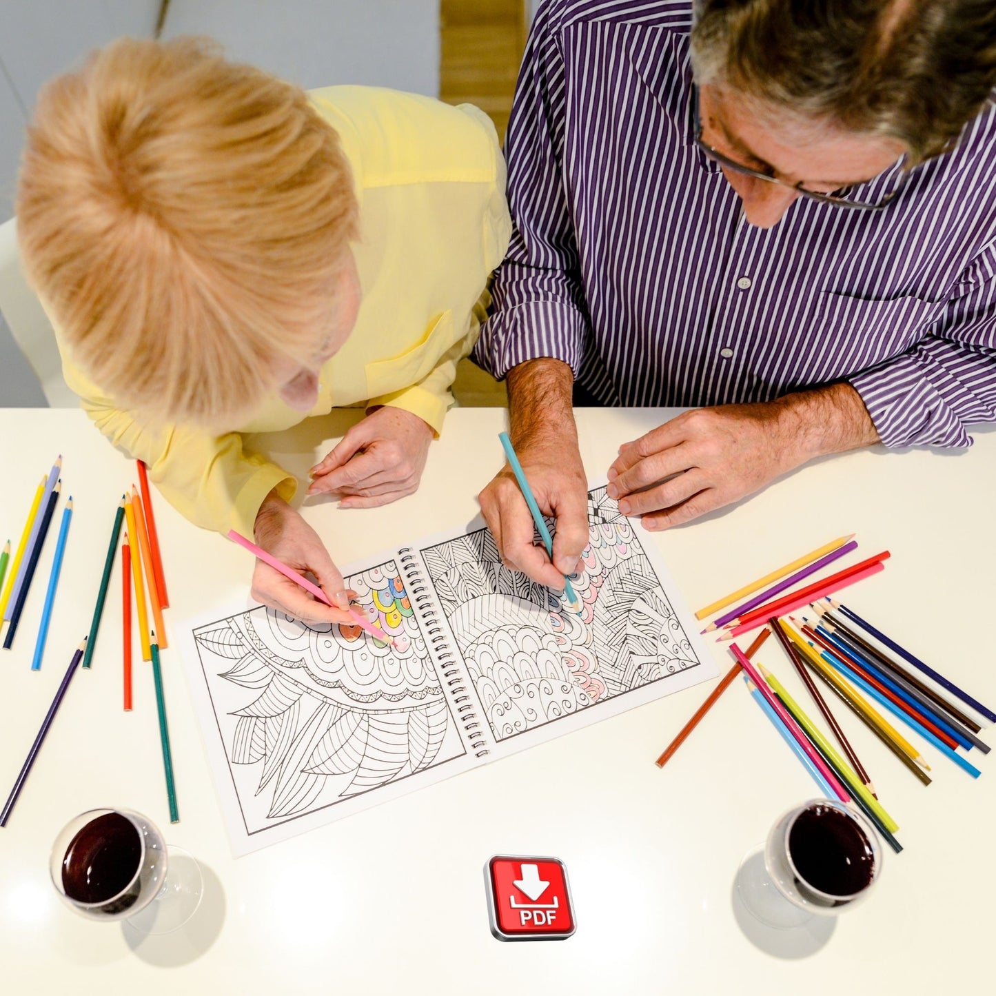 Colouring Pages Bundle – 37 Printable Designs for All Ages