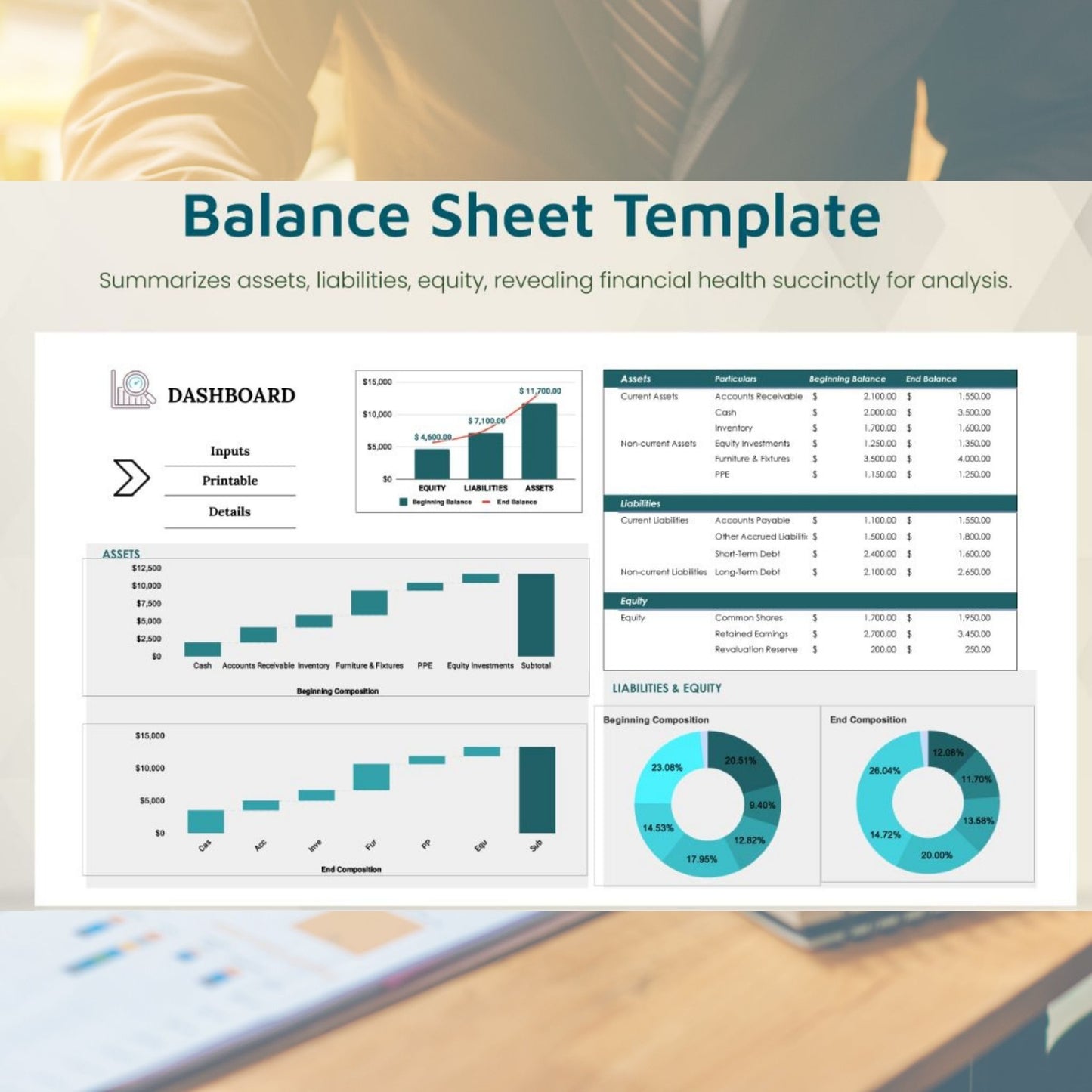 Small Business Financial Spreadsheet Bundle | Excel Templates for Bookkeeping & Finance