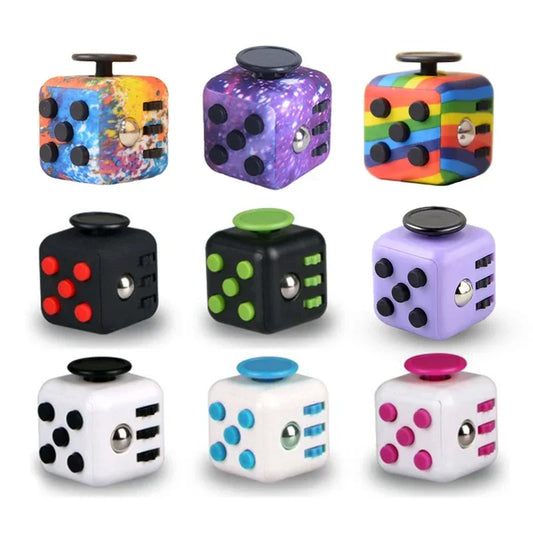 Fidget Dice Multi Colours