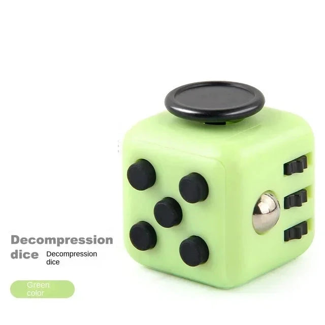 Green Fidget Dice