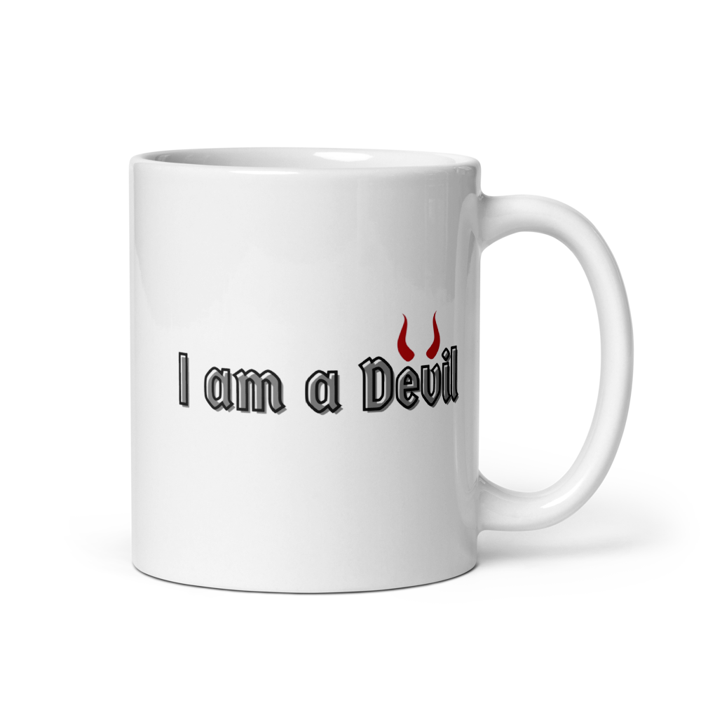i am a devil ceramic mug
