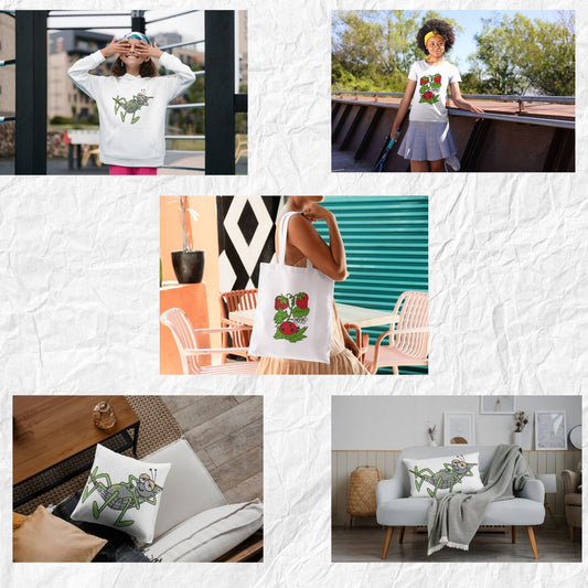 Insect Machine Embroidery Designs - Fun & Whimsical | Instant Download