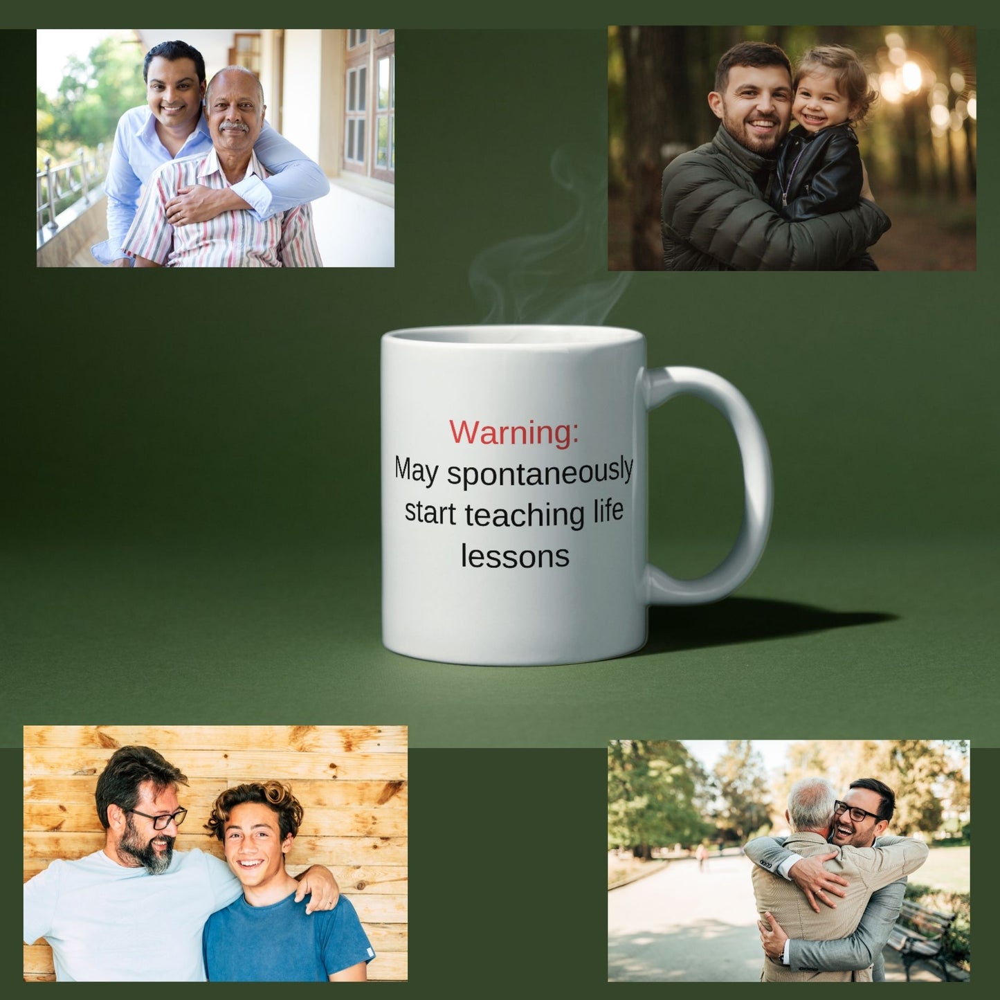 Life Lessons Mug for Mum or Dad