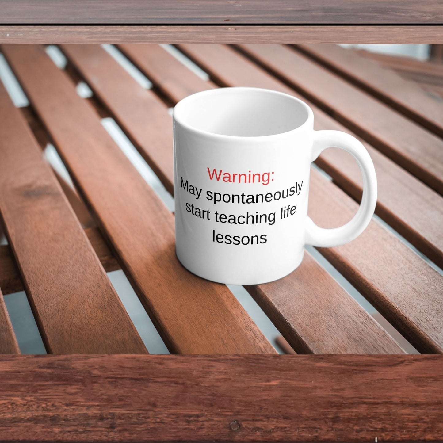 Life Lessons Mug for Mum or Dad