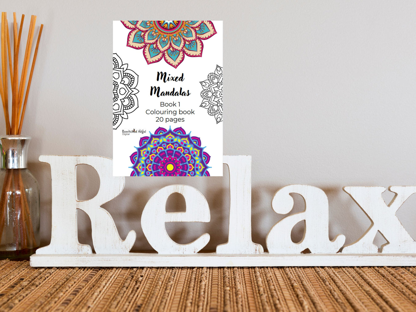 Mixed Mandala Colouring Book – Relax & Unwind | Instant Download