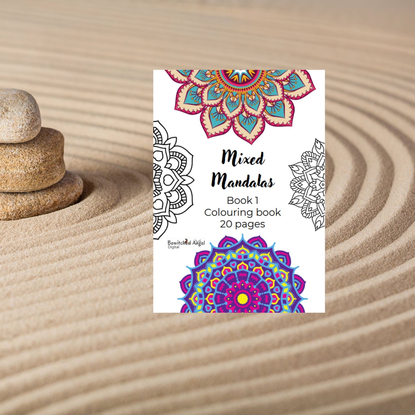 Mixed Mandala Colouring Book – Relax & Unwind | Instant Download