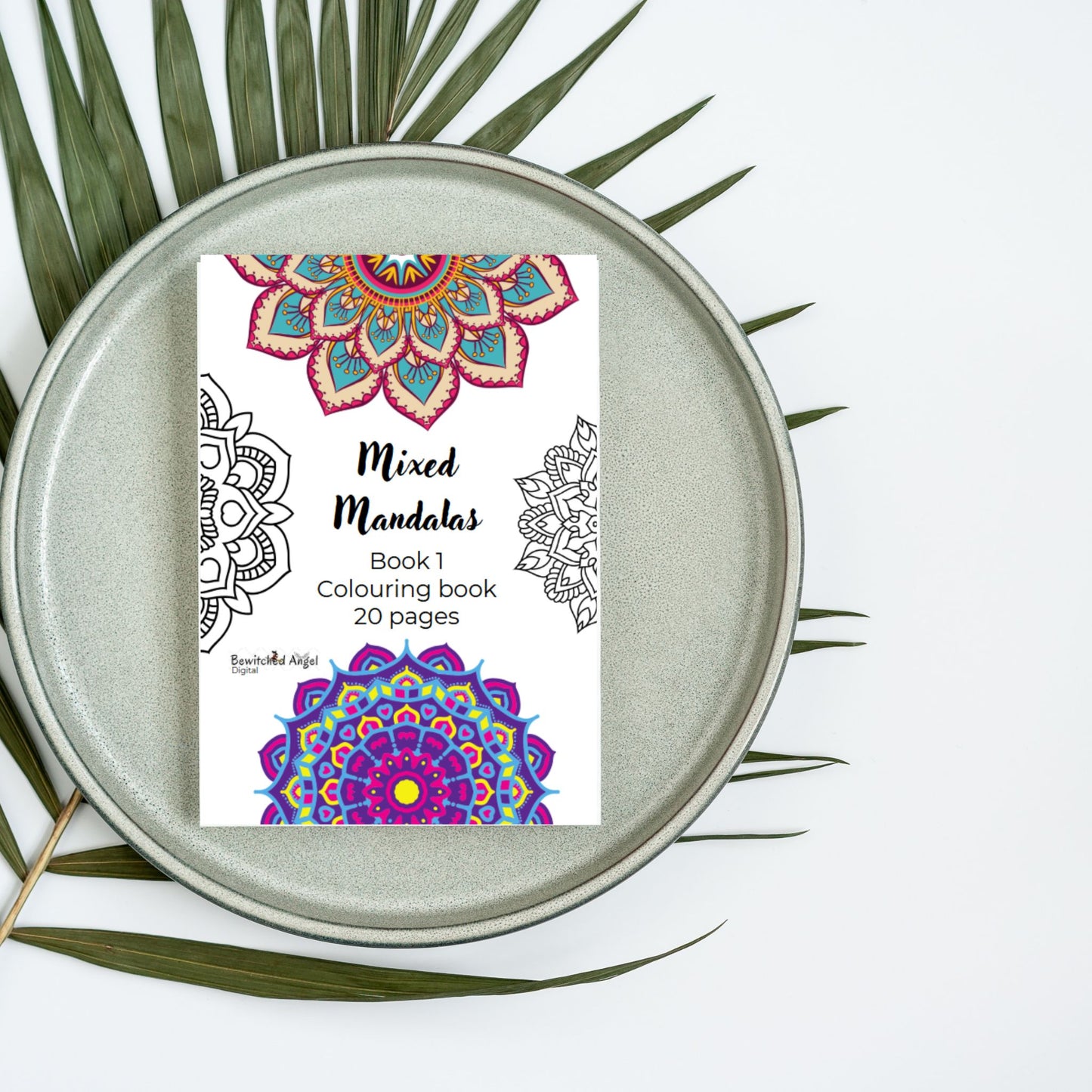 Mixed Mandala Colouring Book – Relax & Unwind | Instant Download