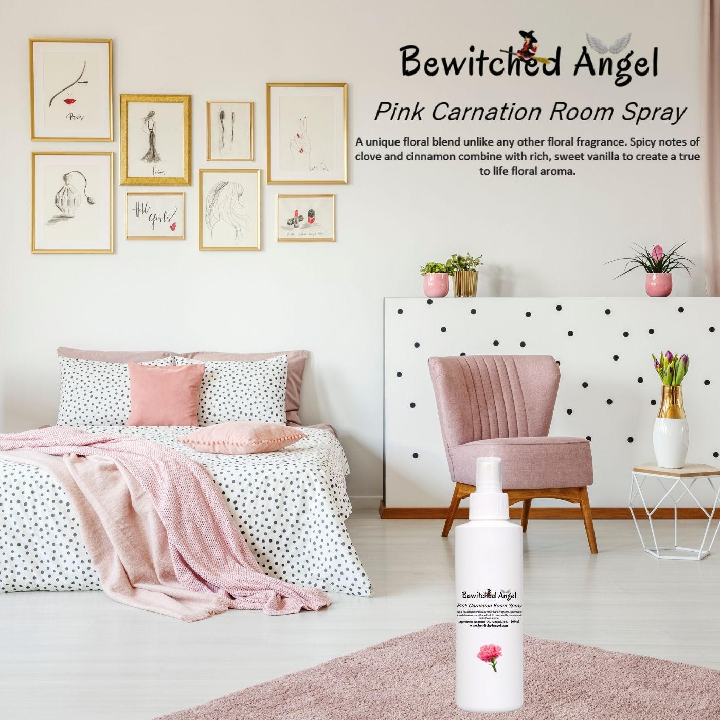 Room Mist Spray | Air Freshener – Long-Lasting Fragrance