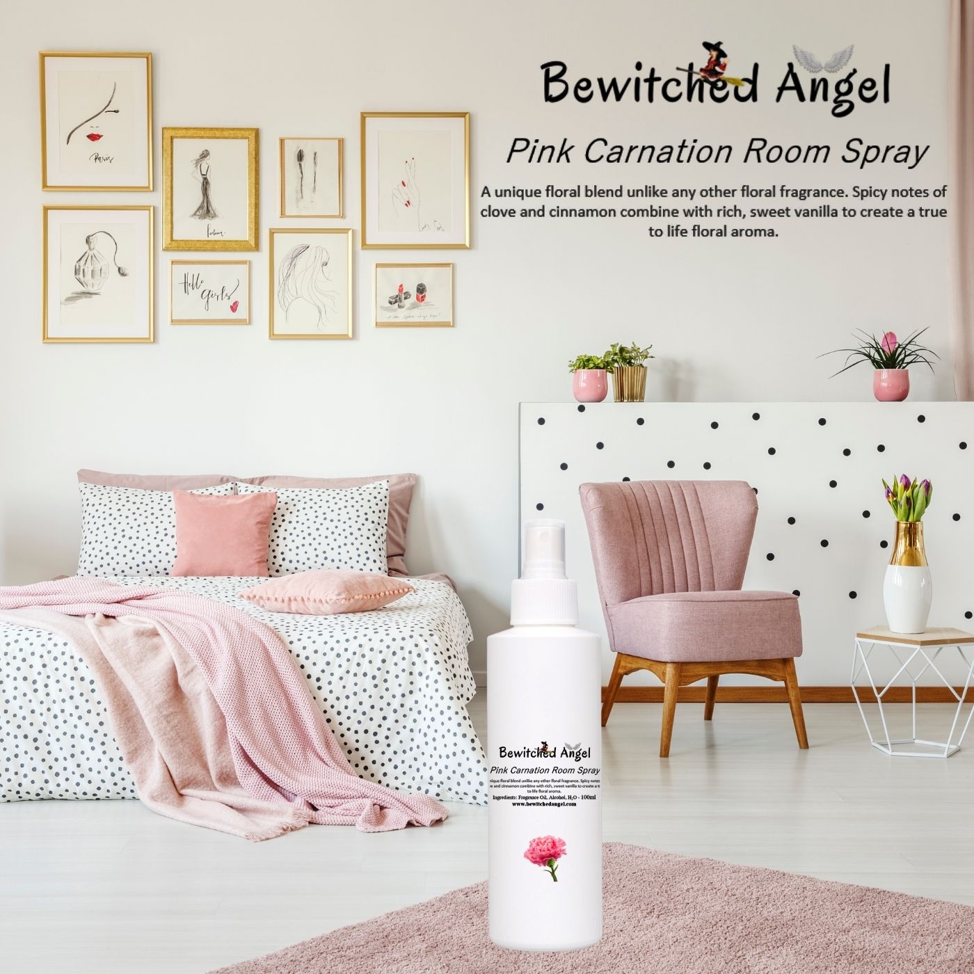 Room Mist Spray | Air Freshener – Long-Lasting Fragrance