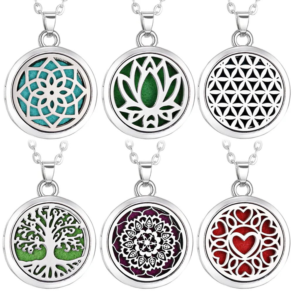 Stylish & Therapeutic Aromatherapy Necklace
