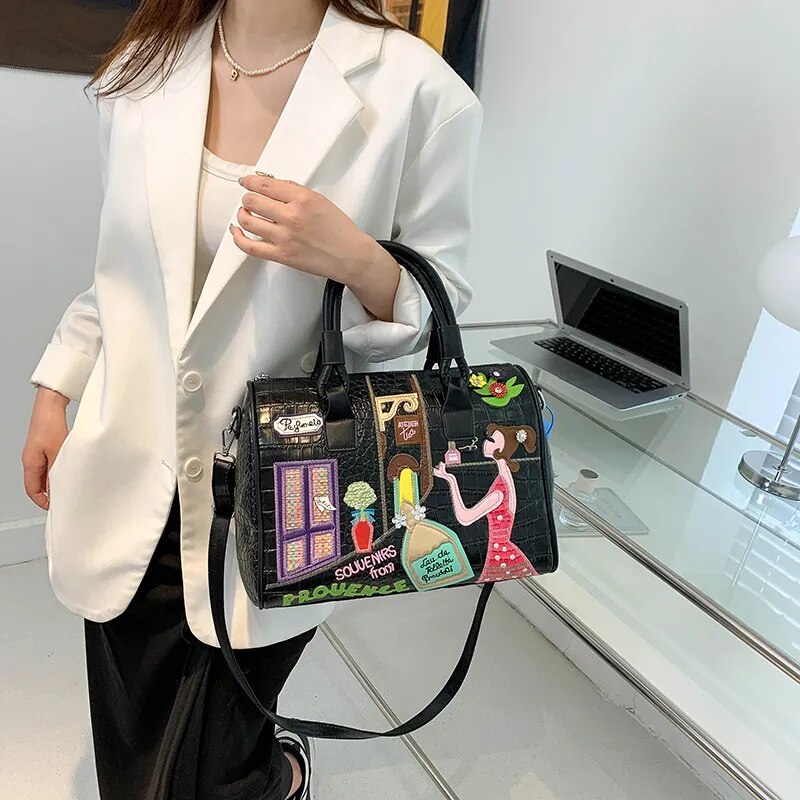 Fun and Funky Boston Bag