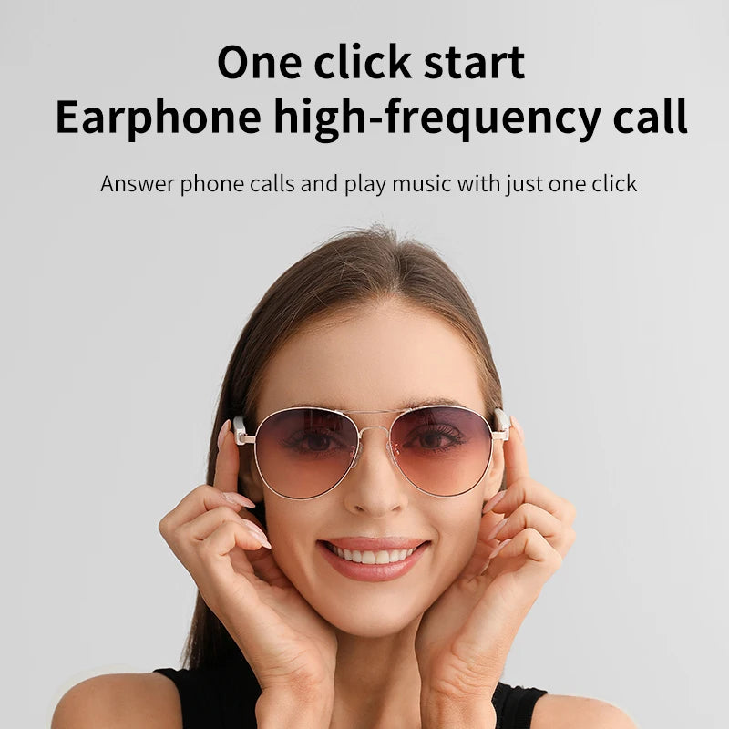 Sunglasses with Built-in Bluetooth Speakers