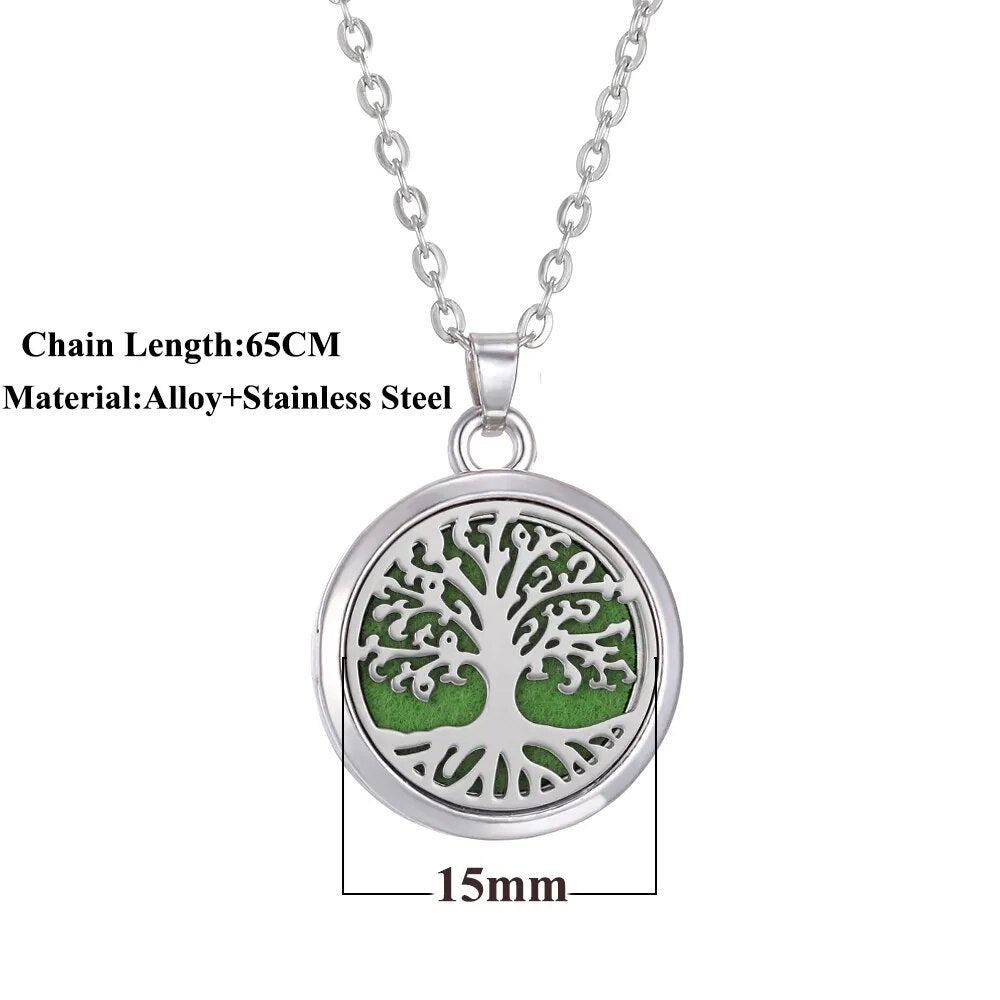 Stylish & Therapeutic Aromatherapy Necklace