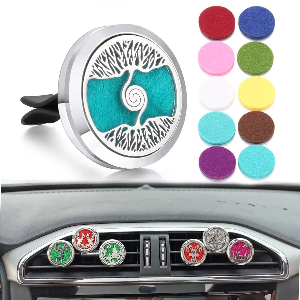Decorative Car Fragrance Diffuser & Diffuser Fragrance Pads