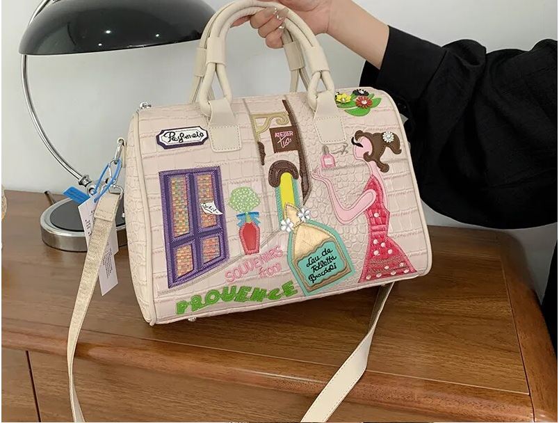 Fun and Funky Boston Bag