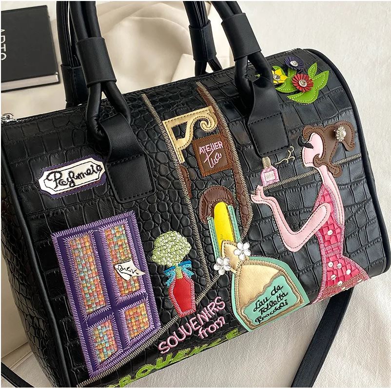 Fun and Funky Boston Bag