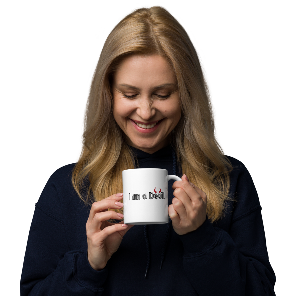 devil woman ceramic mug