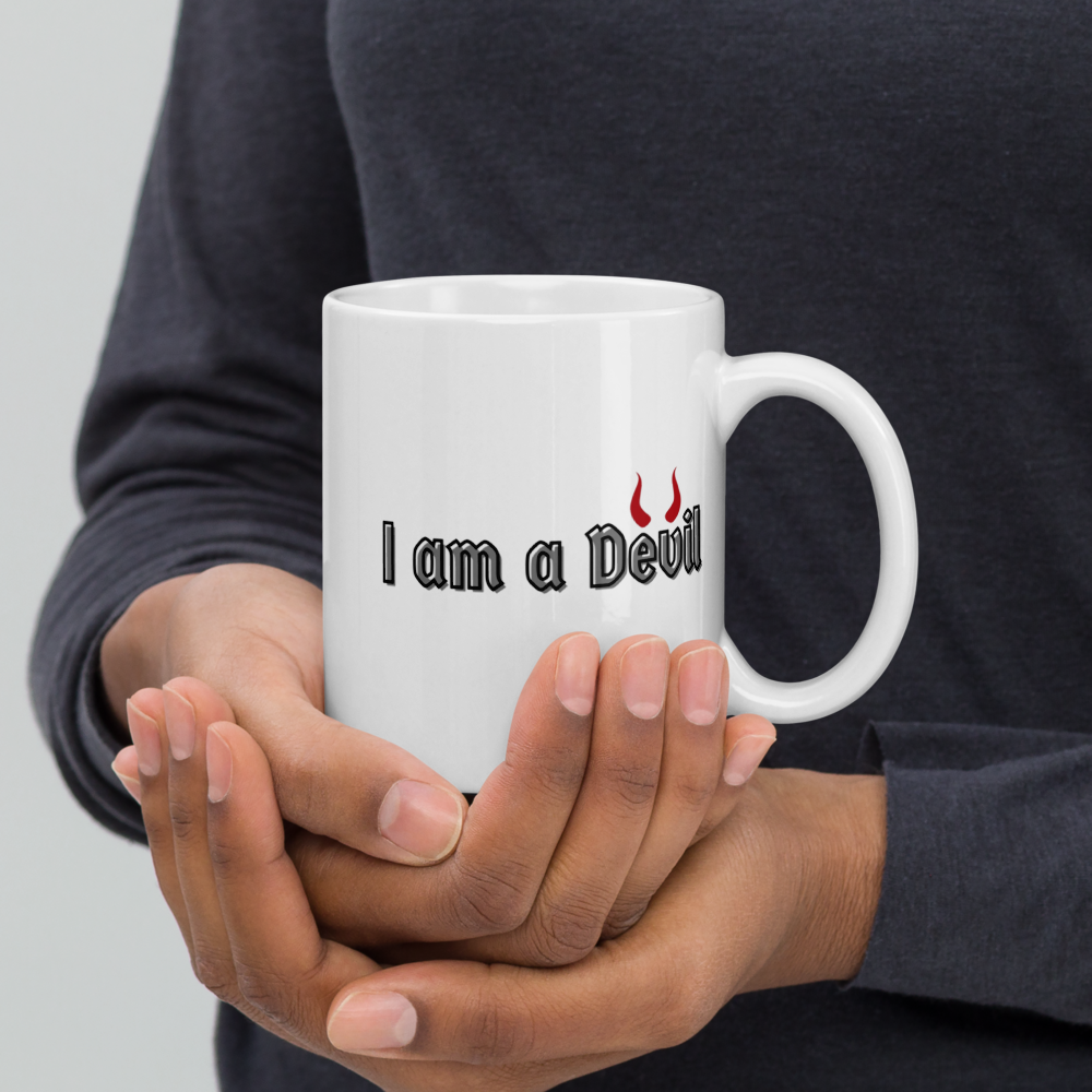 devlish coffee mug
