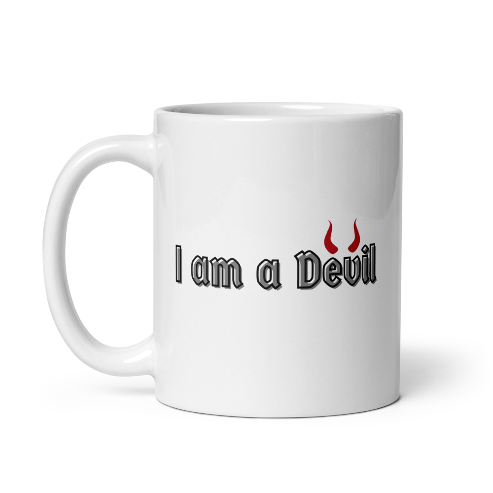 devil ceramic mug