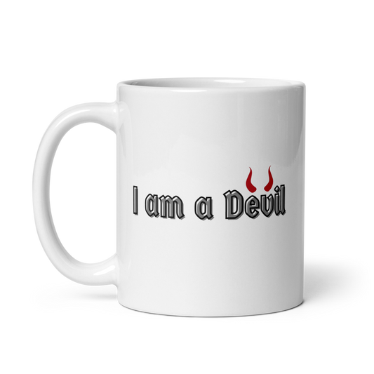 devil ceramic mug