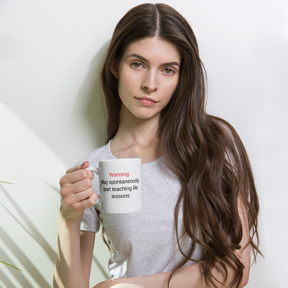 Life Lessons Mug for Mum or Dad