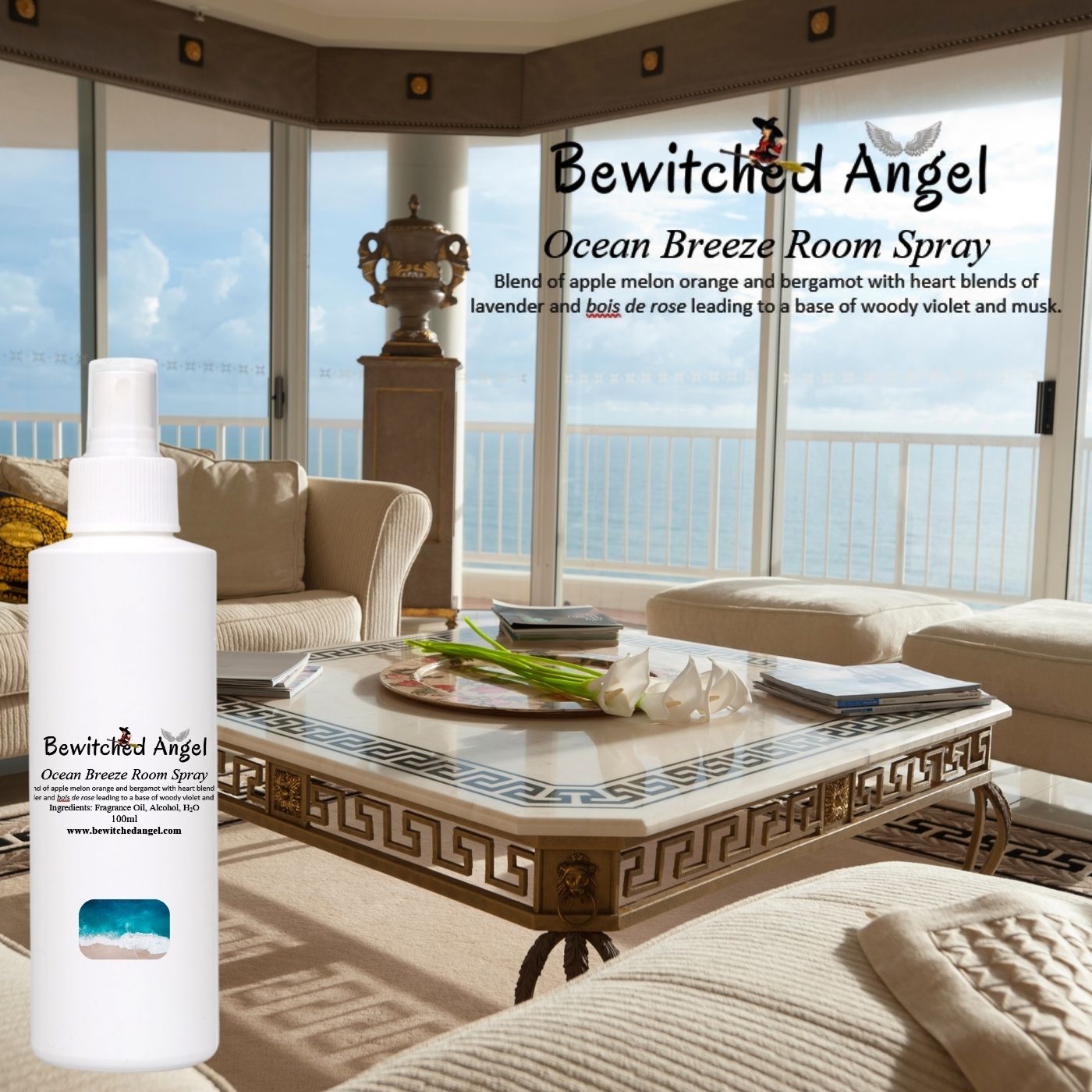 Room Mist Spray | Air Freshener – Long-Lasting Fragrance