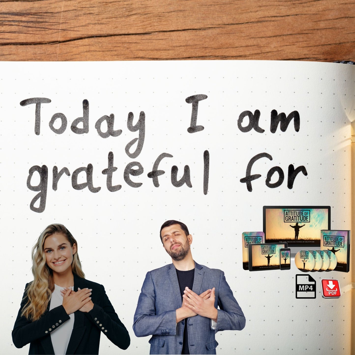 Attitude of Gratitude Toolkit – Attract Abundance & Boost Happiness | Instant Download