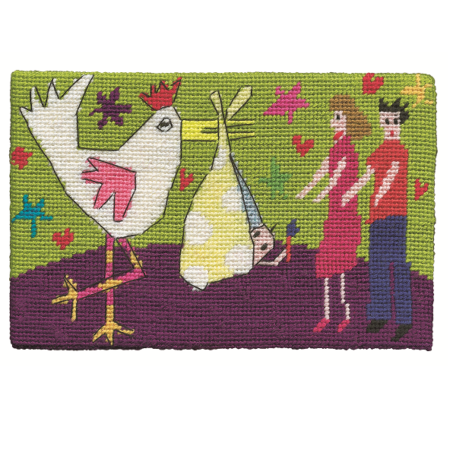 Jennifer Pudney Needlepoint Kit – Fun Designs, perfect for all Skill Levels
