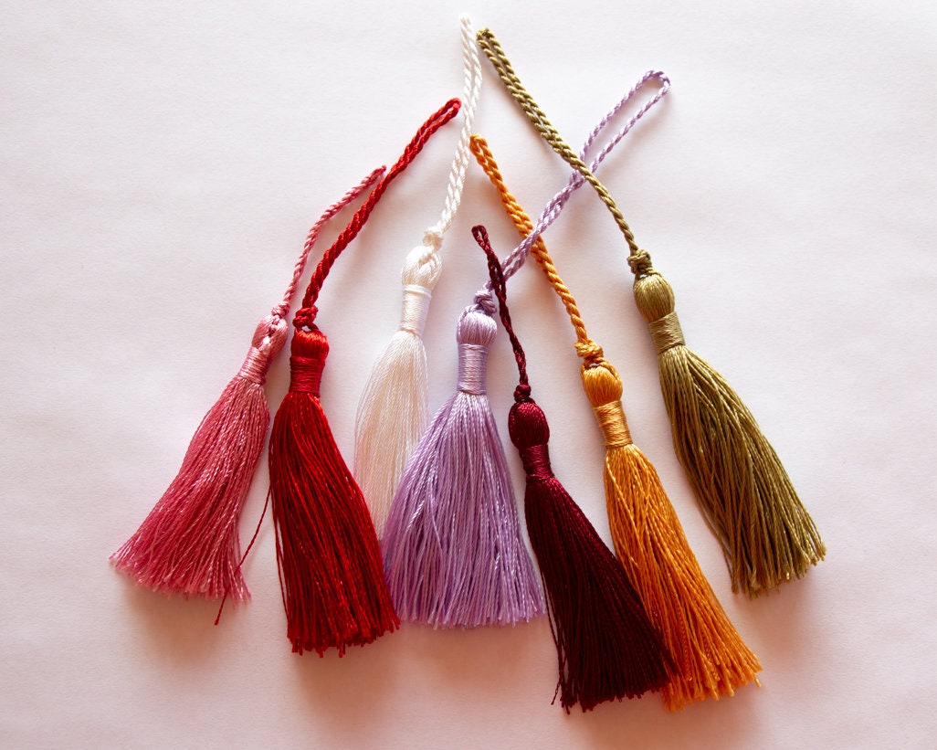 Silky Poly/Cotton Tassels