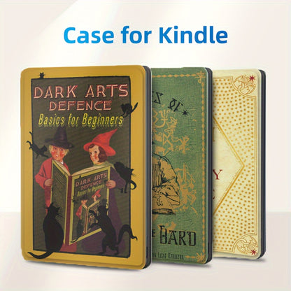 Kindle Case (6th, 7th, 10th, 11th, 12th Generations) - Vintage Book Kindle Cover