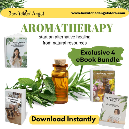 Aromatherapy eBook Bundle | 4 Essential Oil Guides | Instant Download