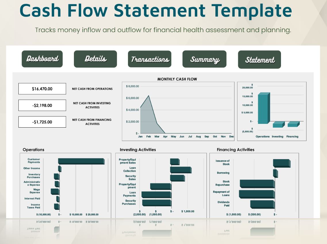 20 Small Business Financial Management Excel Spreadsheets