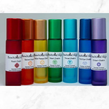 Chakra Essential Oil Set - 7 x Chakra Oils