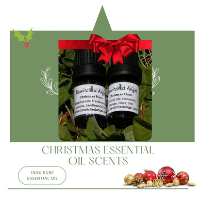 Luxurious Christmas Vaporiser Scent - Christmas Cheer - Christmas Peace - Christmas Essential Oil Duo - Christmas Fragrance