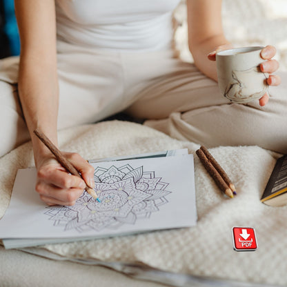Colouring Pages Bundle – 37 Printable Designs for All Ages