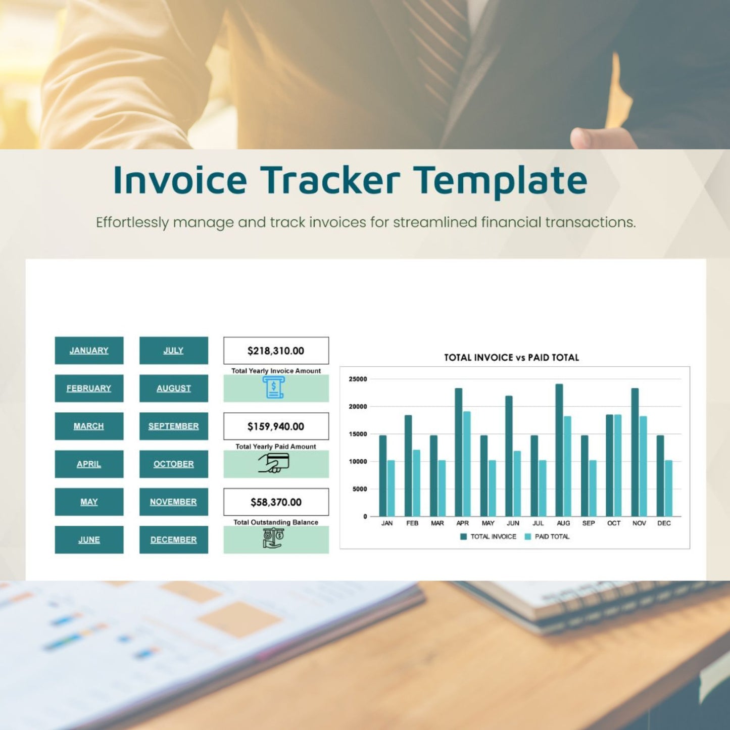 Small Business Financial Spreadsheet Bundle | Excel Templates for Bookkeeping & Finance