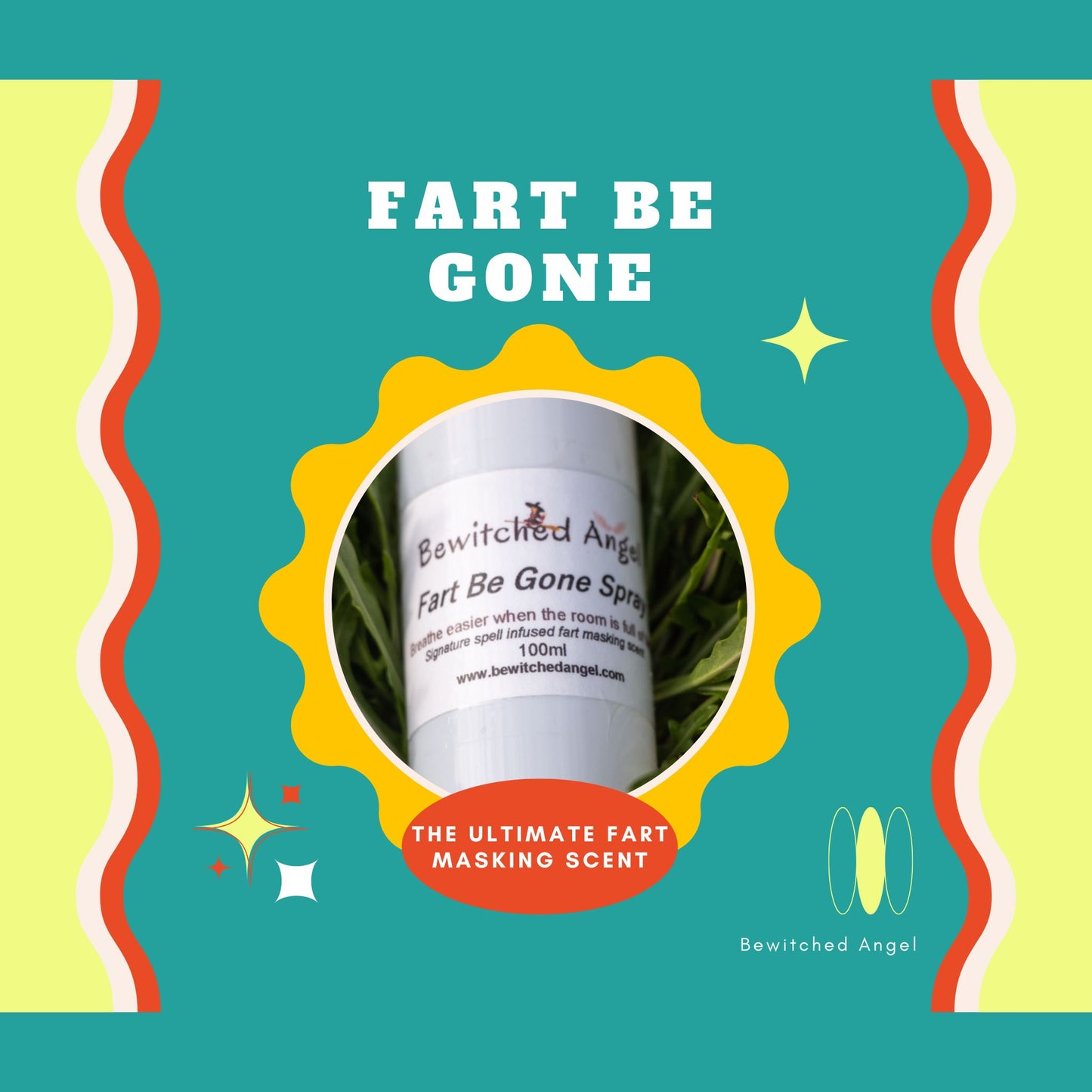 Fart Be Gone Spray - Stop choking on stinky farts