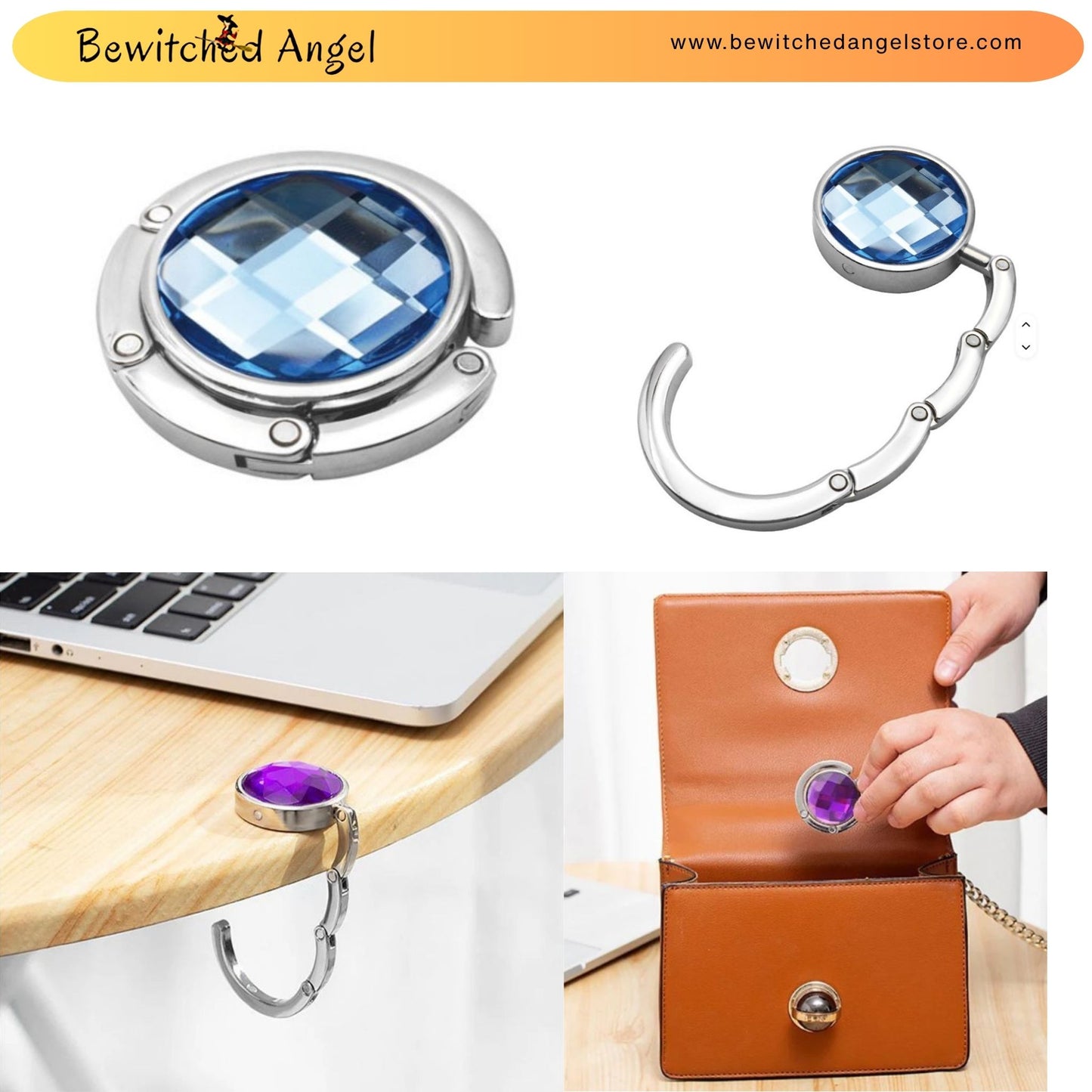 Foldable Handbag Hanger - Handbag Hook