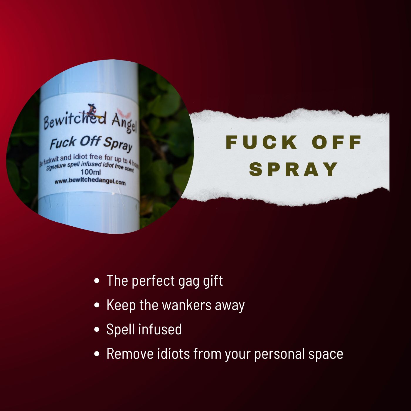 Go away-Fuck Off Spray