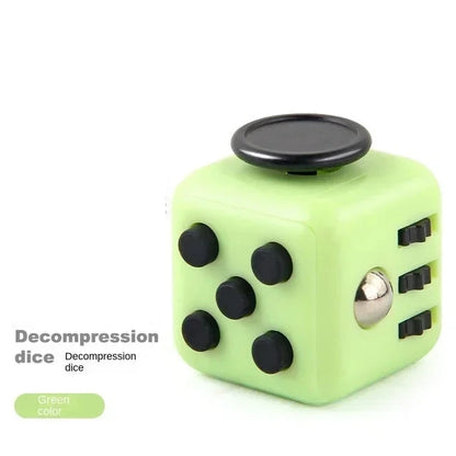 Green Fidget Dice