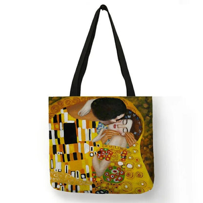 Gustav Klimt Shopping Tote - Shopping Bag
