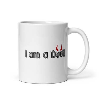 i am a devil ceramic mug
