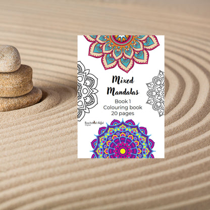 Mixed Mandala Colouring Book – Relax & Unwind | Instant Download