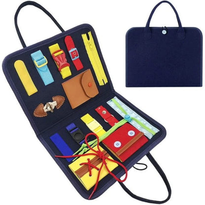 Montessori Sensory Play Board Black