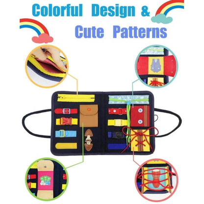 Montessori Sensory Play Board Colourful