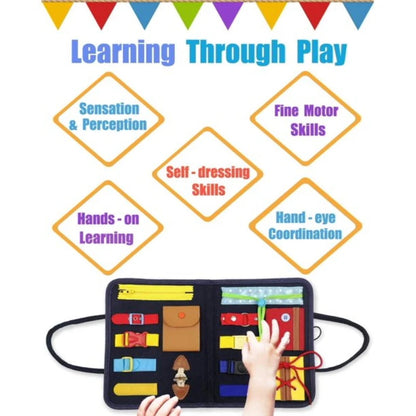 Montessori Sensory Play Board Learning