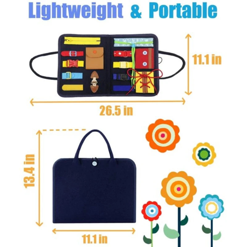 Montessori Sensory Play Board Size
